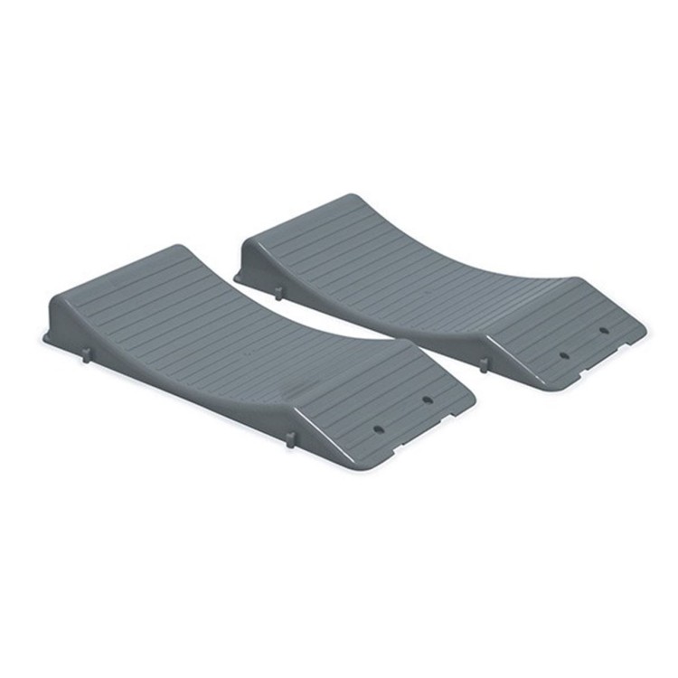 1 - Berços protetores de roda de chama para estacionamento, caravanas, vans, anti-ovalização